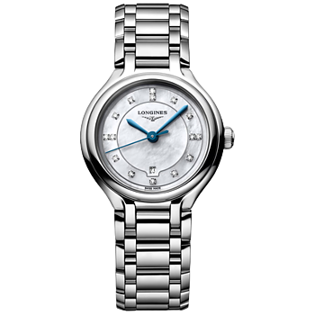 L8.142.4.87.6 Longines Primaluna 30 pärlemor med diamant index