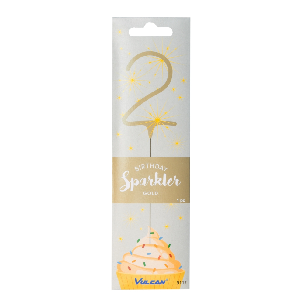 Födelsedagstomtebloss siffra - 3