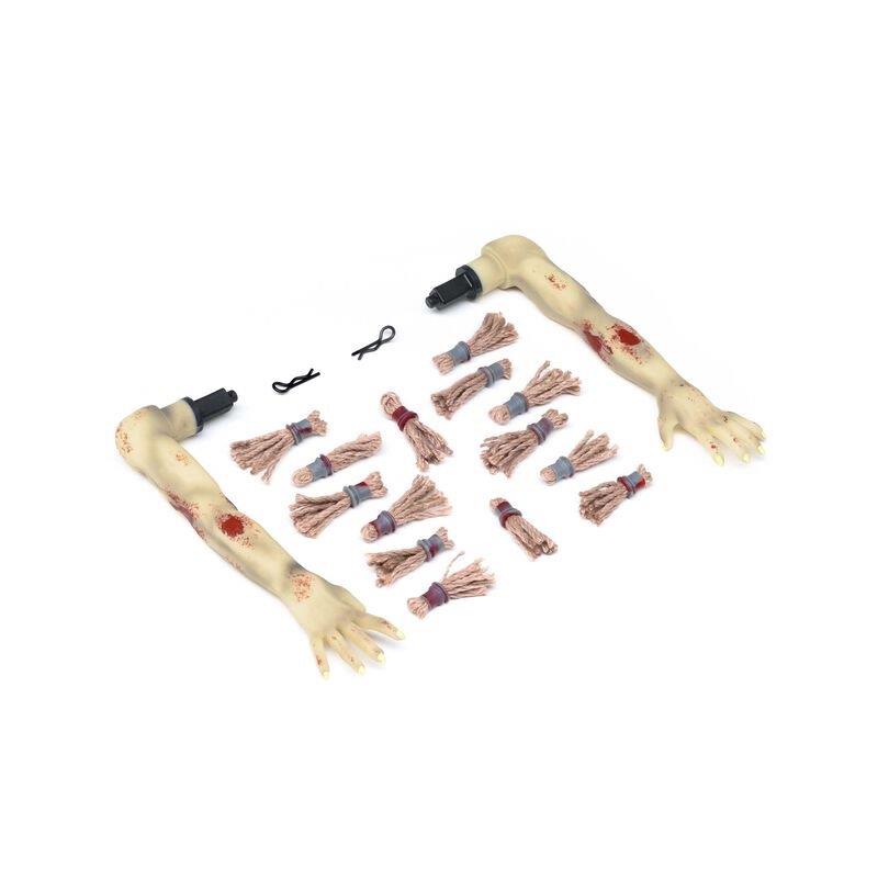 LOSI Hair & Arms, Zombie: Mini LMT