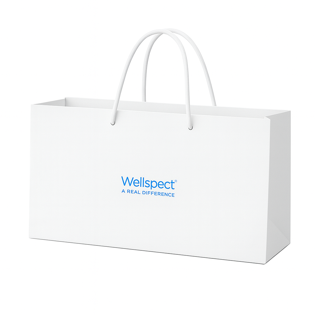Exclusive paper bag, 550x90x250cm