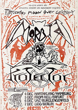 MORBID - December Darkness Over Germany Poster A3