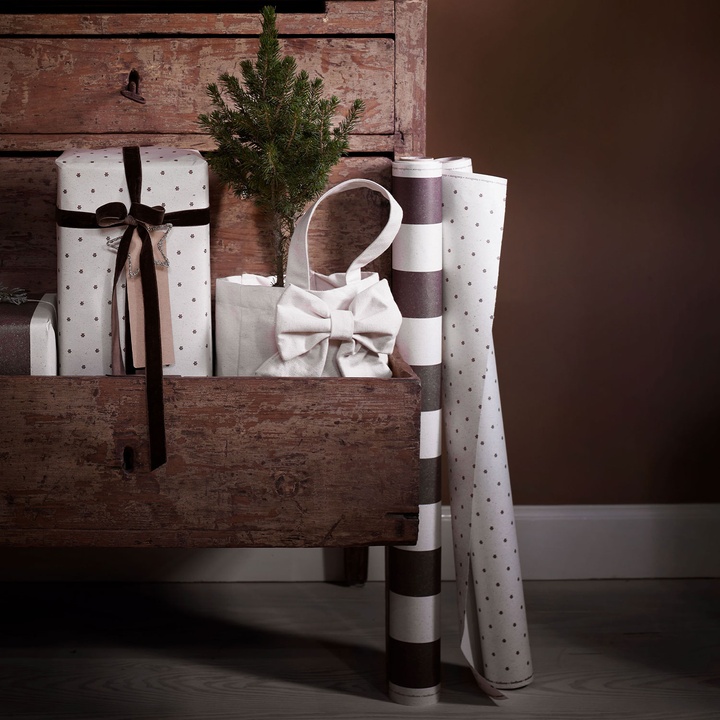 Tine K Home Presentpapper Mocca 70 cm 10 meter