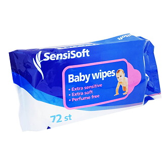 Babyservett-våtservett 72-pack