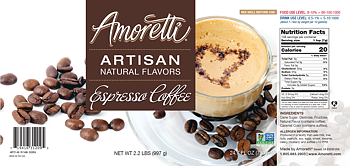 Espresso Coffee, Amoretti Artisan, 226 g