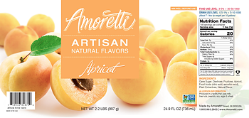 Apricot, Amoretti Artisan, 226 g