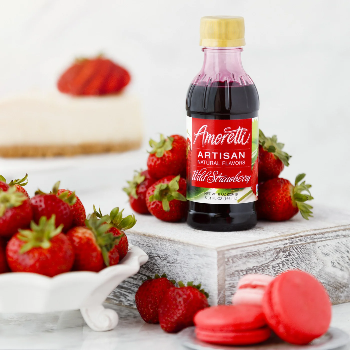 Wild Strawberry, Amoretti Artisan, 226 g - 4