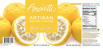 Yuzu, Amoretti Artisan, 226 g