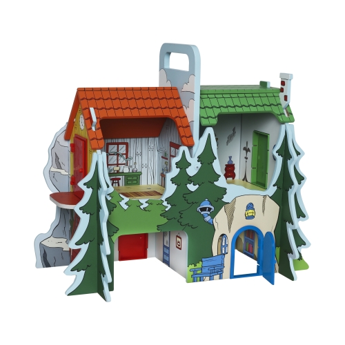 Lekvärld bamsebyn m. lekplatta - 4