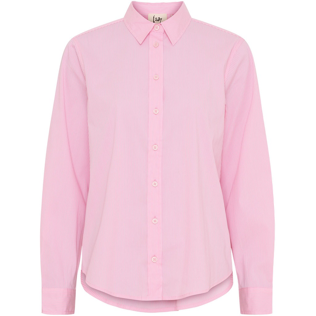 Bellis Striped Shirt - Light Rose Stripe - Isay - 5