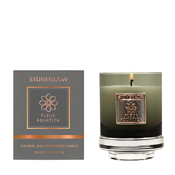 Metallique Collection - Fleur Aquatica - Scented Candle