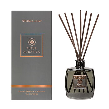Metallique Collection - Fleur Aquatica - 200ml Scented Reed Diffuser