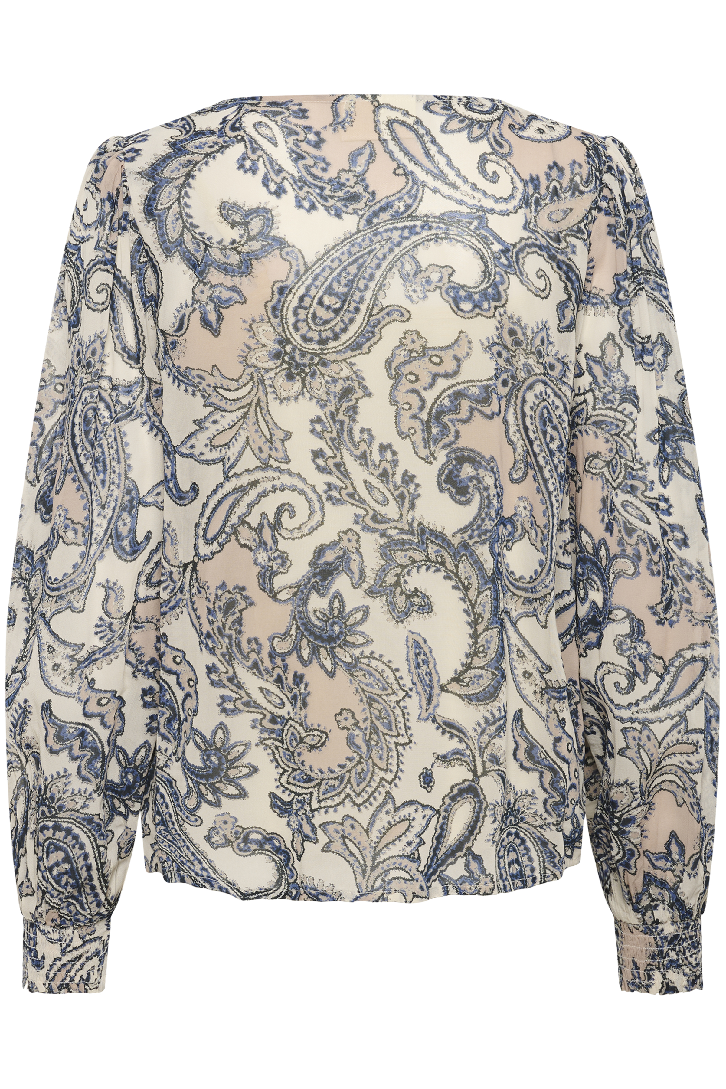 CRBea Blouse Cafe Paisley Print Blåmönstrad Blus - 5