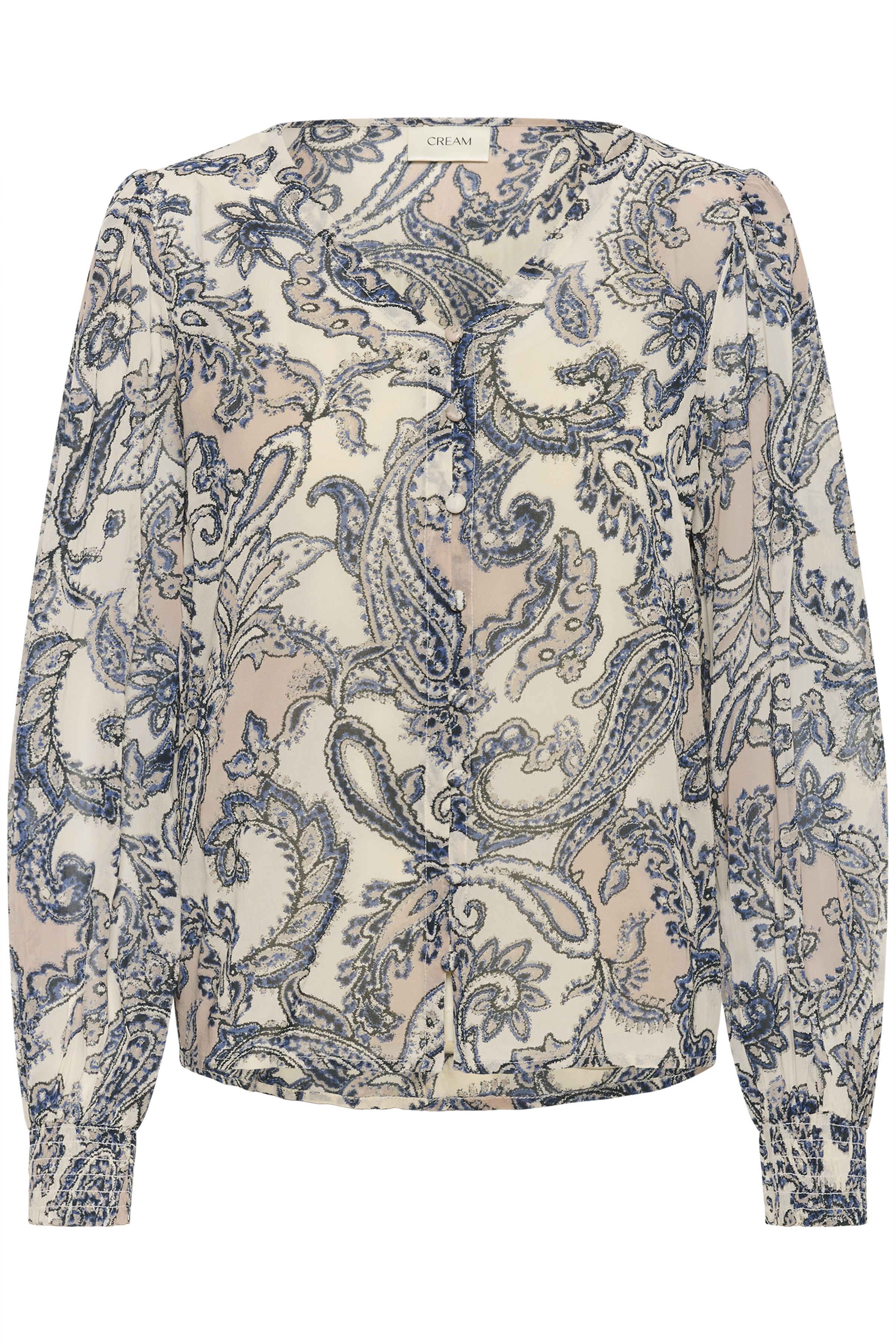 CRBea Blouse Cafe Paisley Print Blåmönstrad Blus - 6