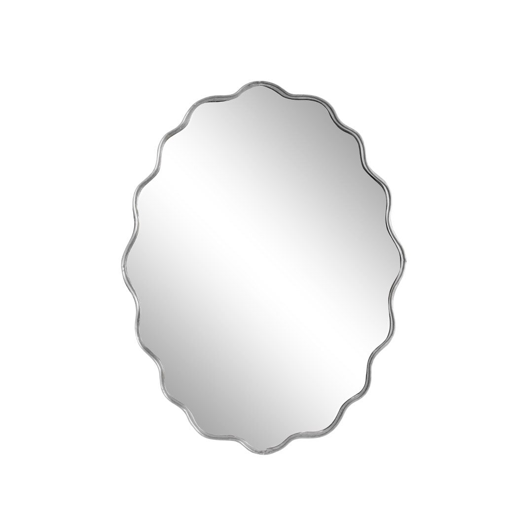 Mirror - Wall Mirror - Silver/Stainless Steel - 51x39 cm