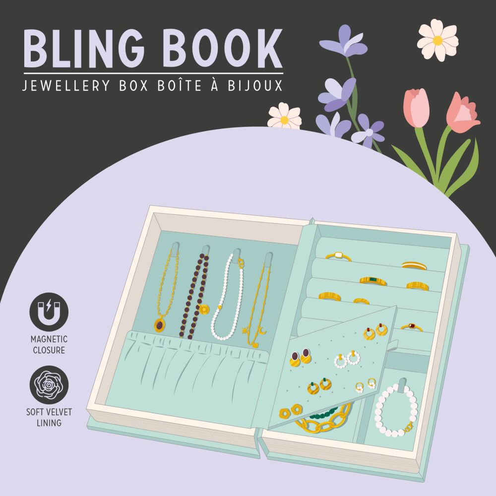 Bling Book, Jewellery Box, Vintage Book - 8