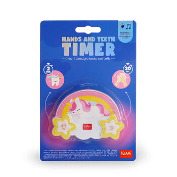 Hands and teeth timer, 2-in-1, Unicorn