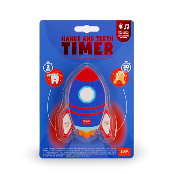 Hands and teeth timer, 2-in-1, Space