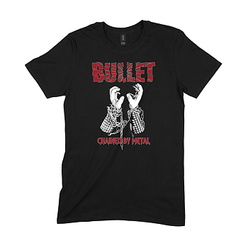 BULLET - T-SHIRT, CHAINED BY METAL
