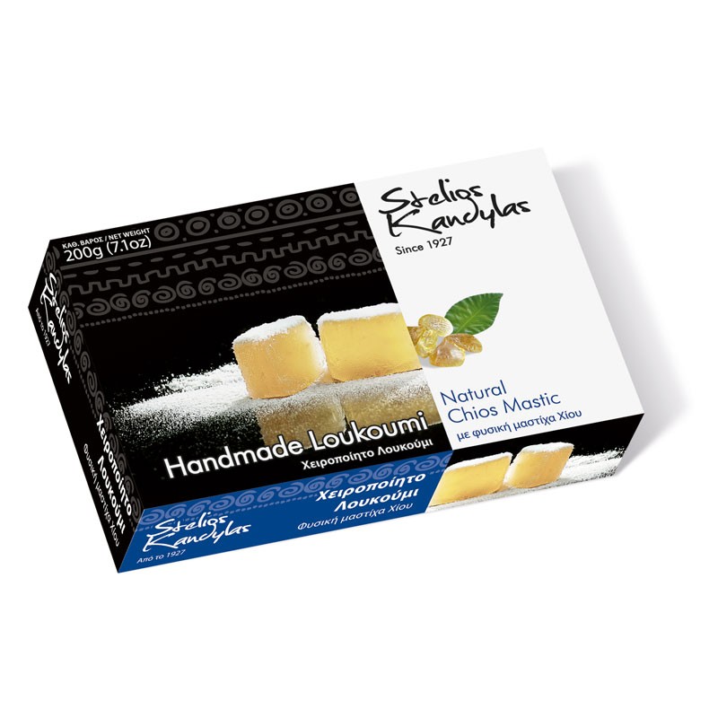 Loukoumi naturel mastix från Chios, 200g Kandylas