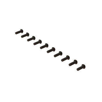 ARRMA Button Head Screw M2.5x8mm (10)