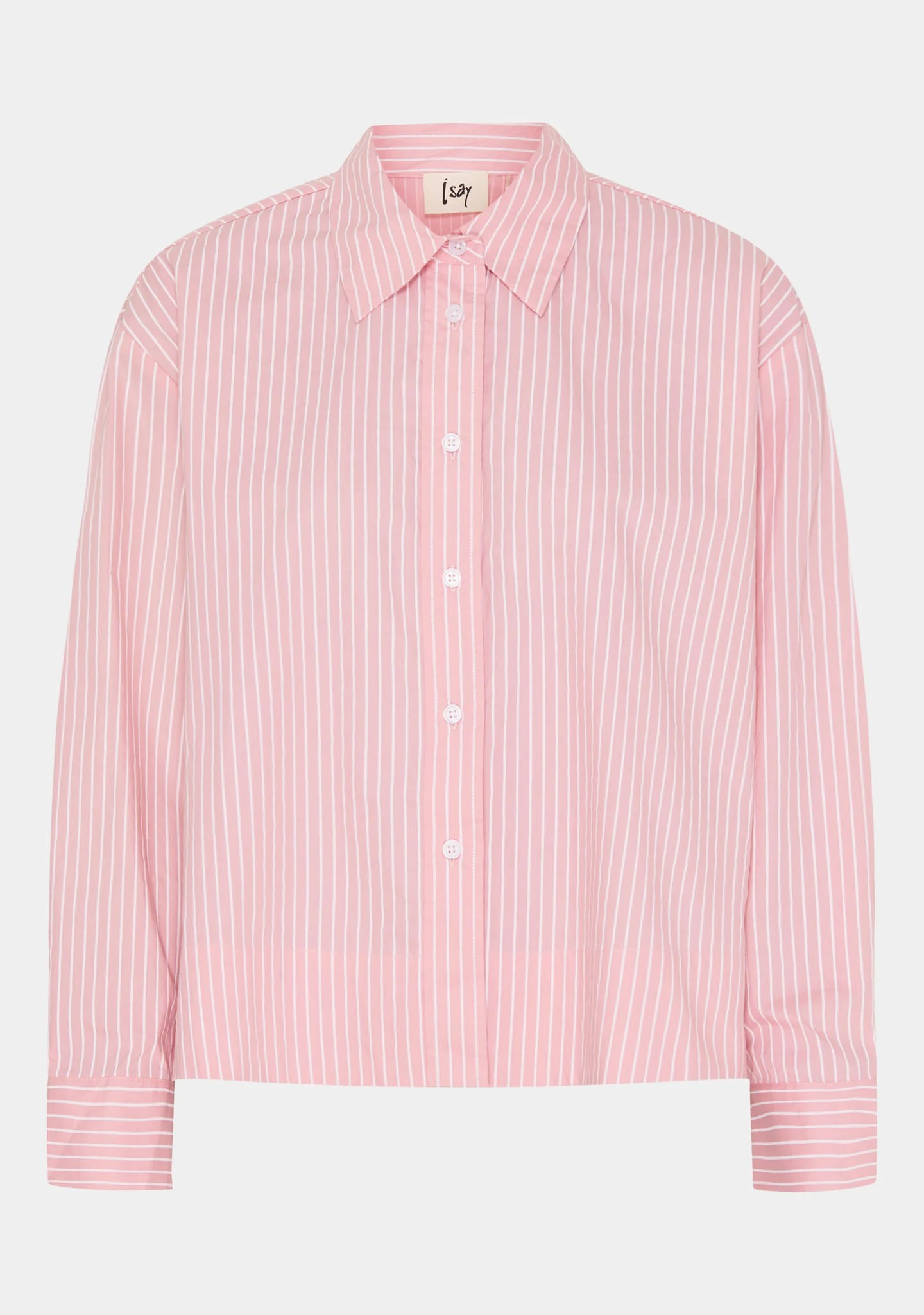 Bellis Striped Shirt - Light Rose Stripe - Isay - 4