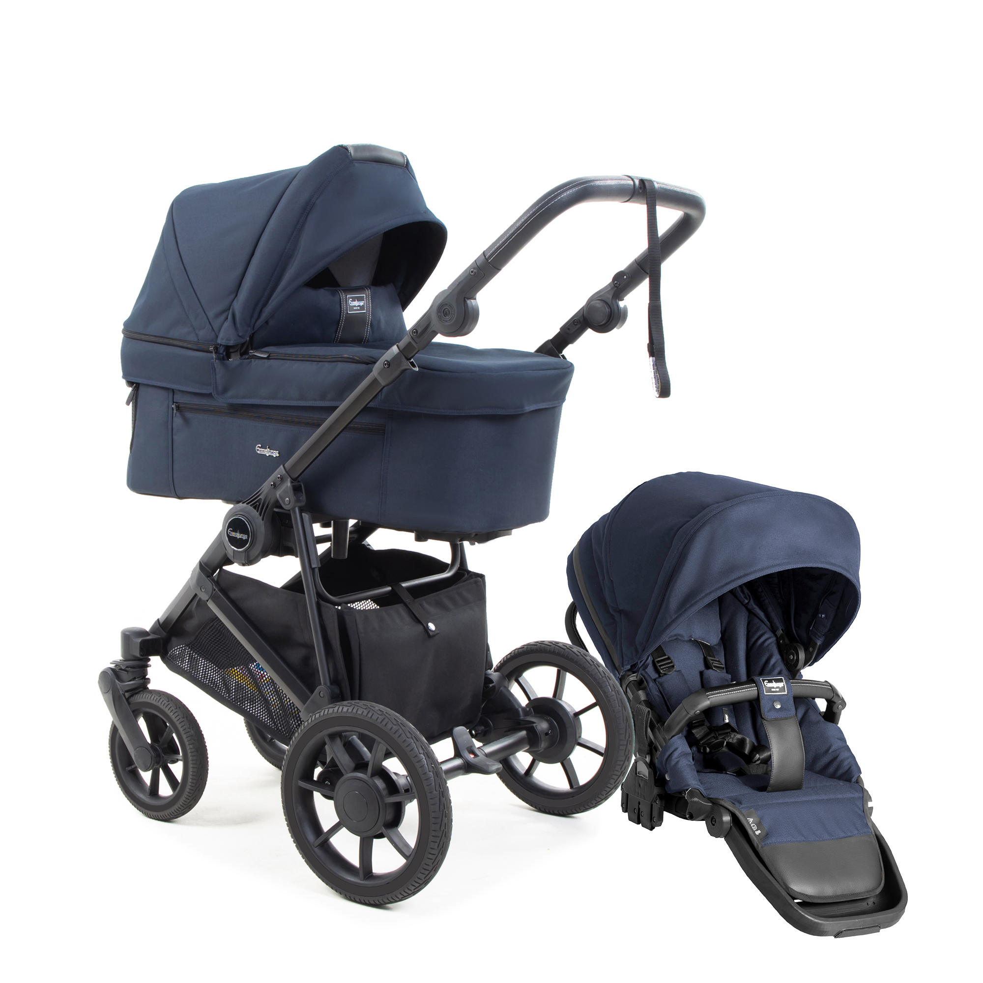 Emmaljunga Super Sonic - inkl Axkid Gokid Babyskydd och bas - Paketpris - 5