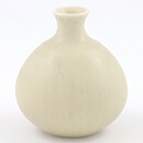 Per Linnemann-Schmidt (1950s) Unique Vase with White Haresfur Glaze 7 cm