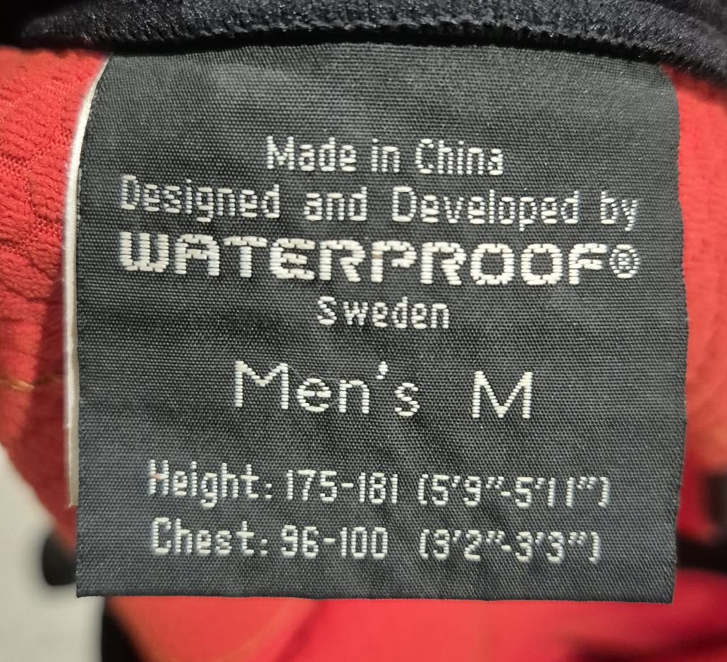 Waterproof EM, 3,5mm, M (175-181cm) - 3