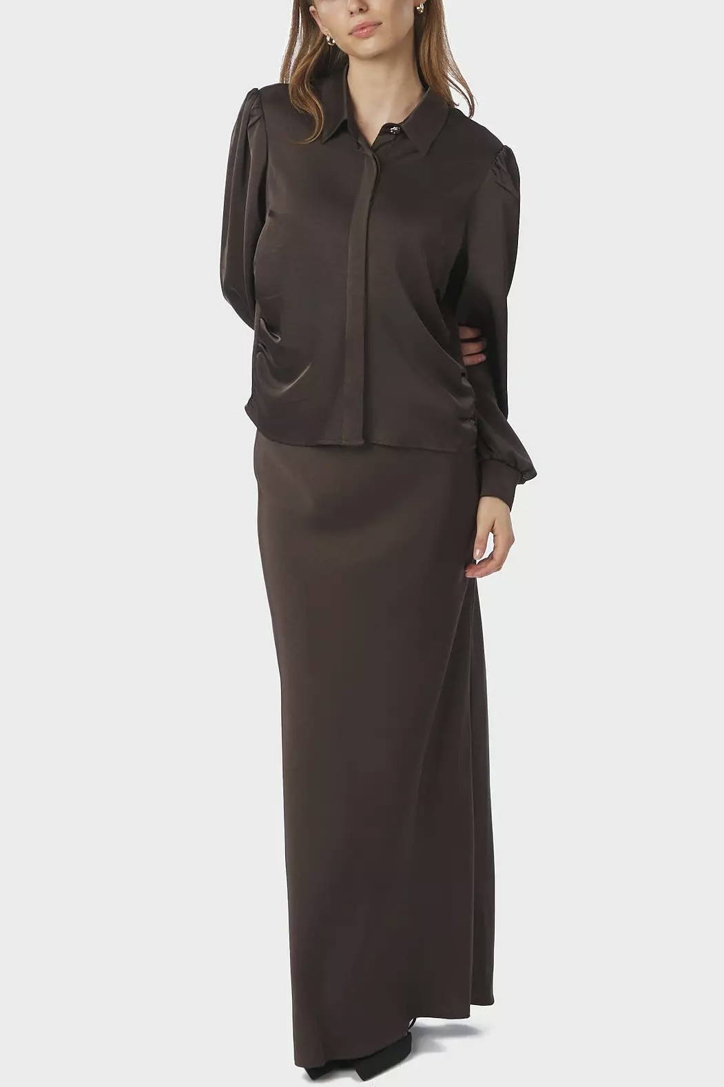 Neo Noir &nbsp;- Fransala Heavy Sateen  - 2