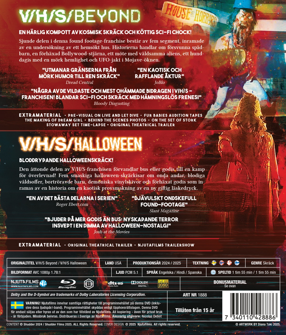 V/H/S Beyond+ V/H/S Halloween (Blu-ray) - 2
