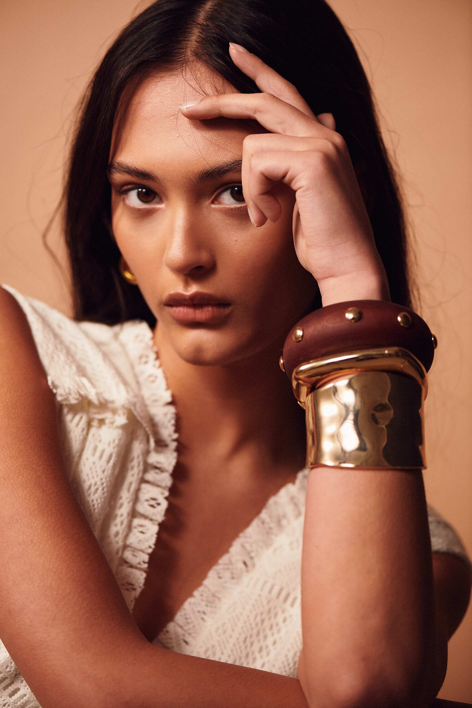 Bow 19 - Bold Bracelet Guld - 4