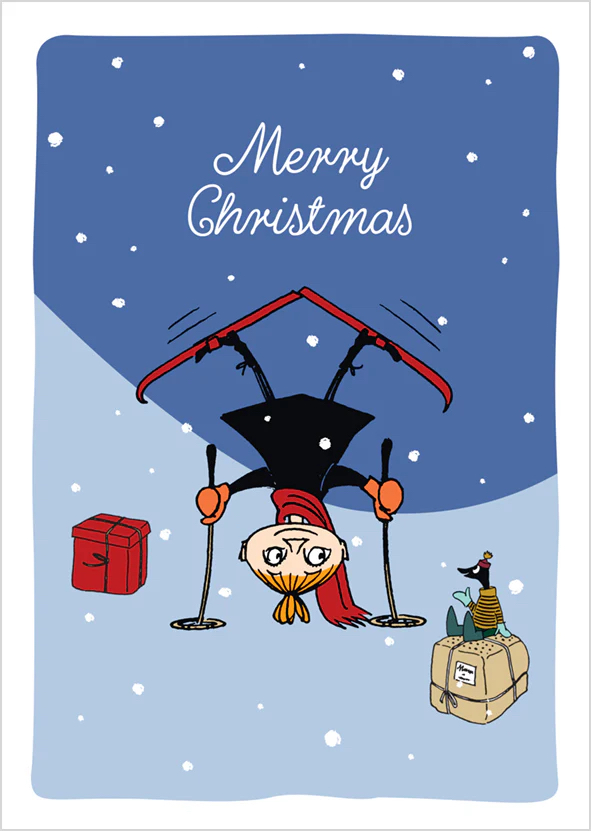 Moomin Christmas card - Merry Christmas