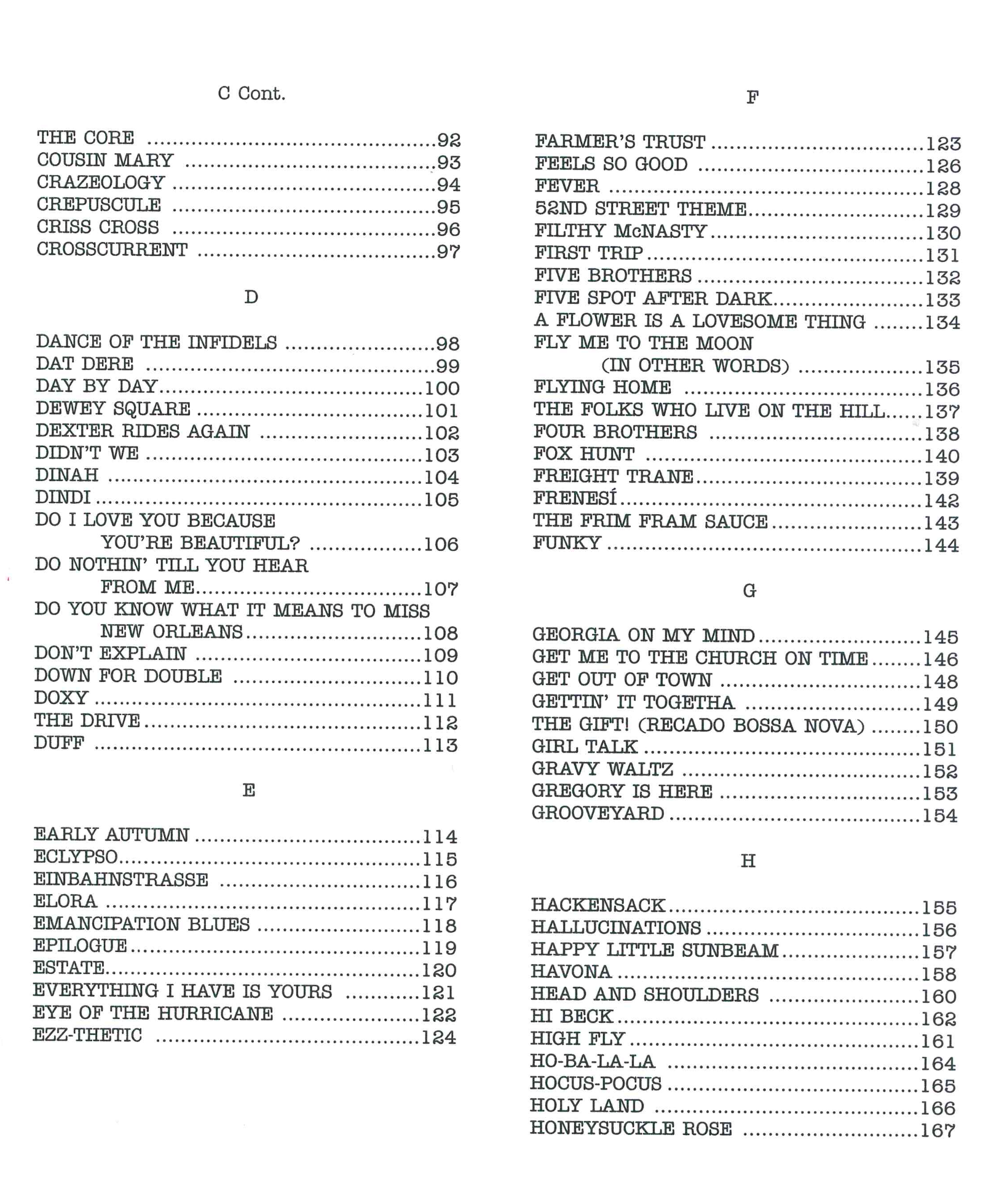 The Real Book - Volume 2, bass klav  - 3