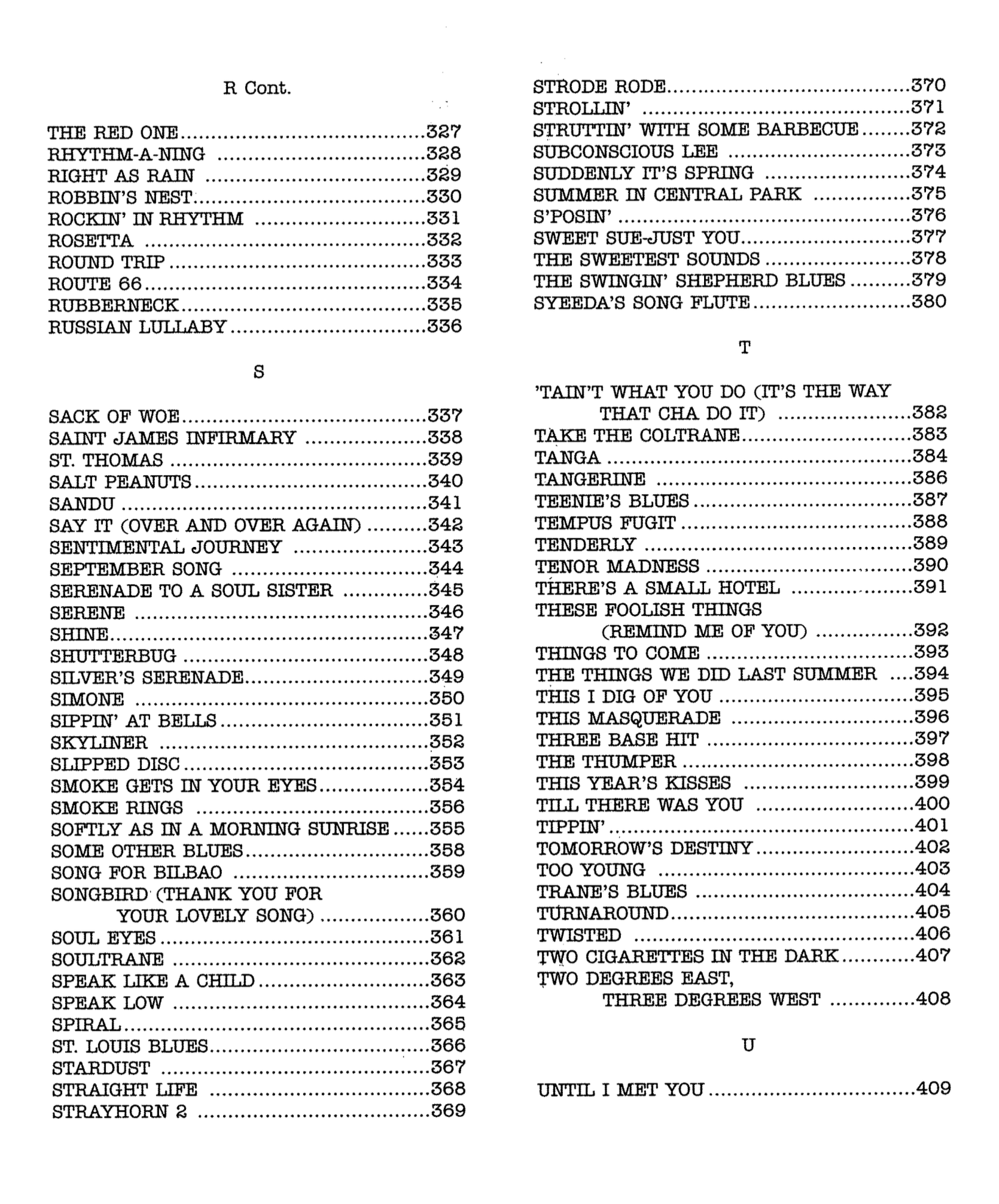 The Real Book - Volume 2, bass klav  - 6