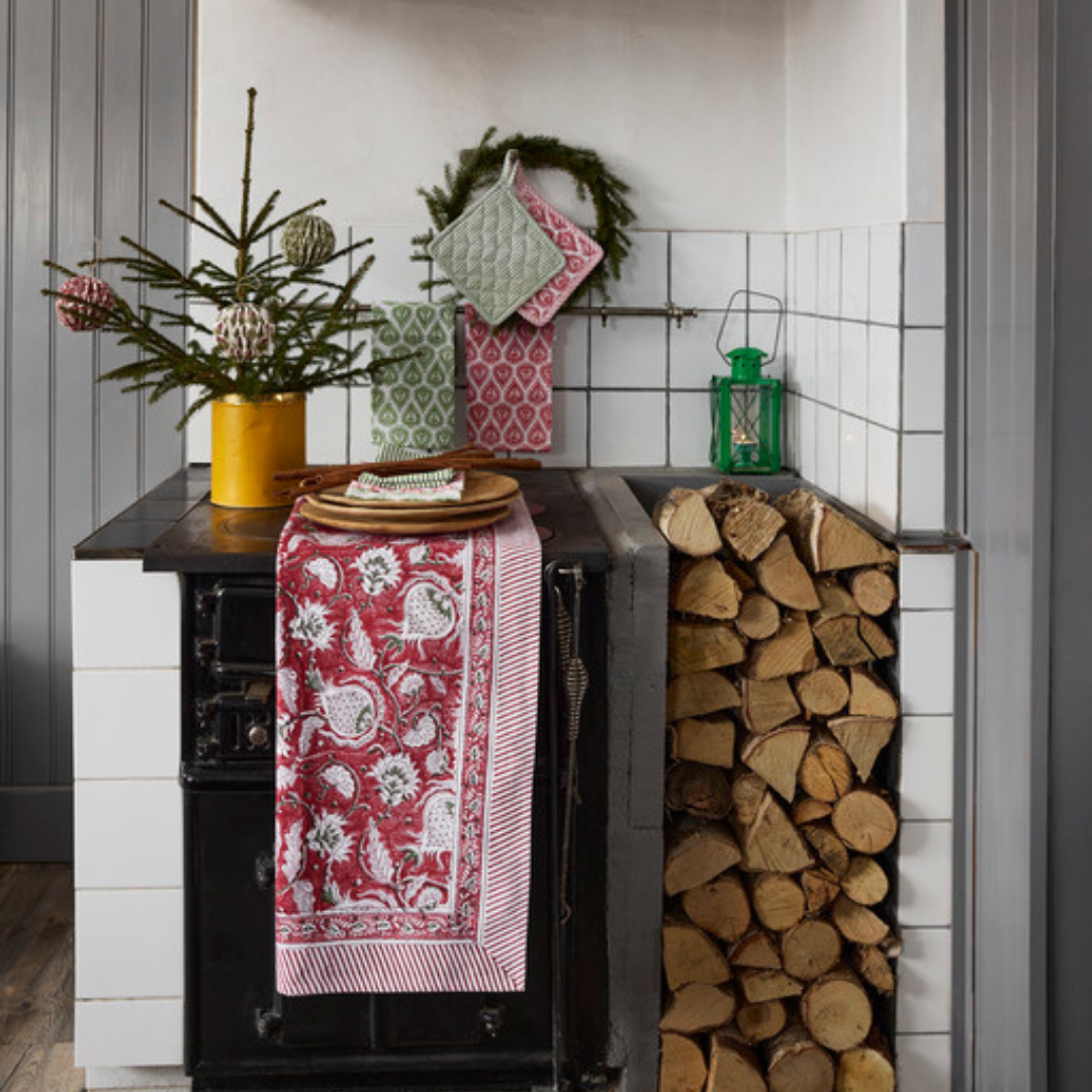 Chamois Bordsduk Pomegranate Red  - 3