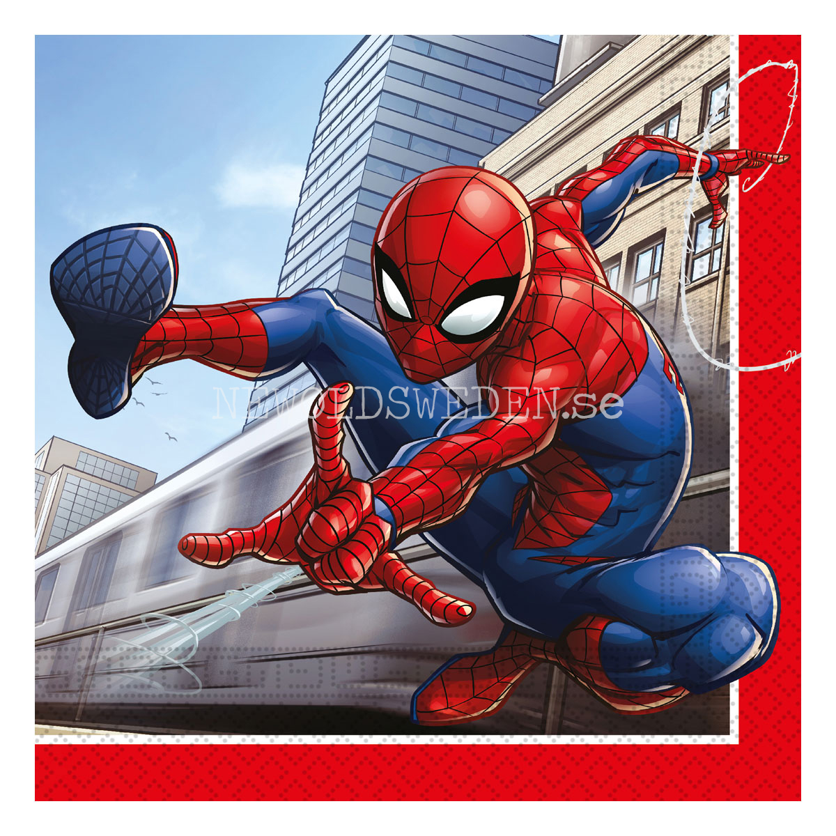SPIDERMAN Servetter 33x33 cm - 20-pack - MARVEL - FSC - 89
