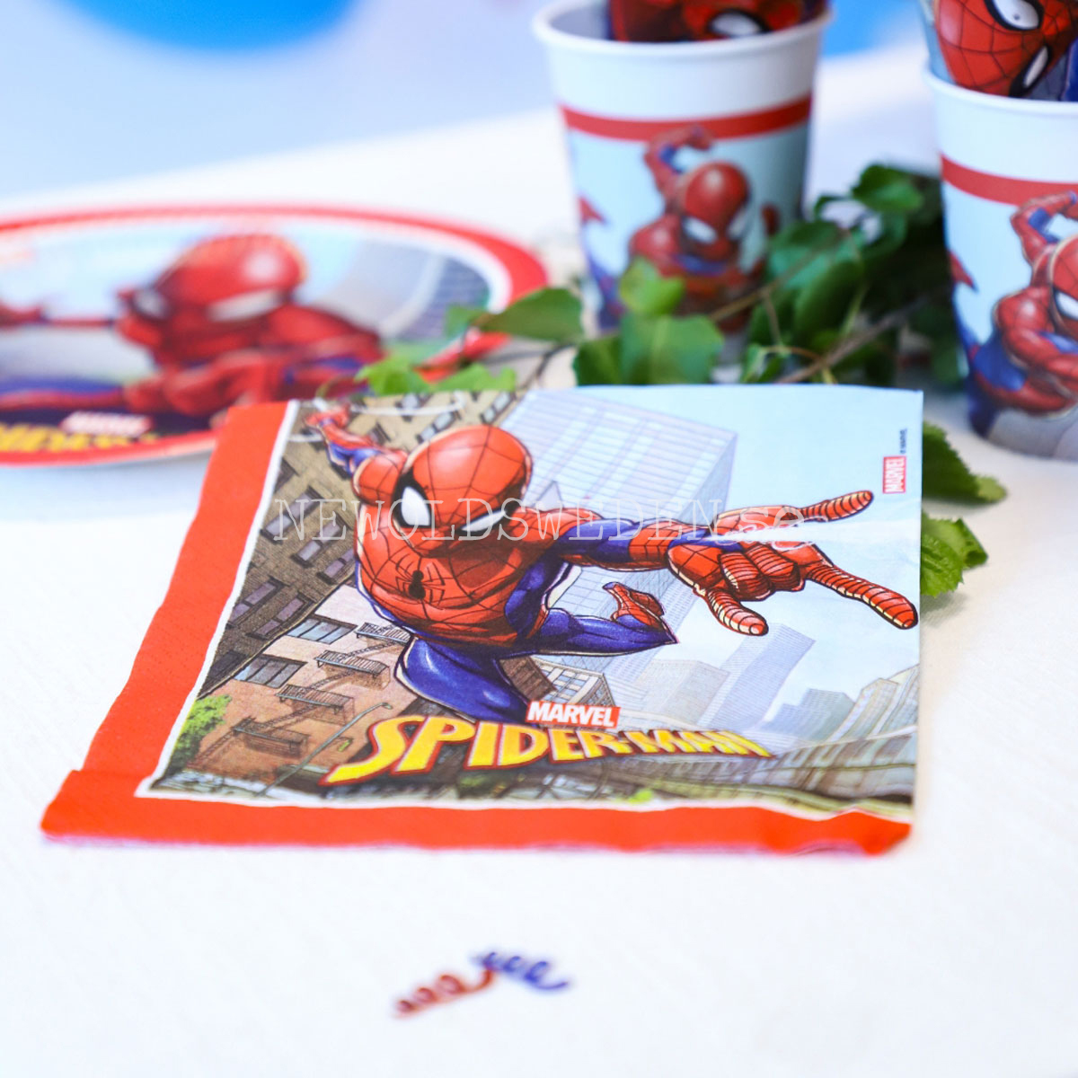 SPIDERMAN Servetter 33x33 cm - 20-pack - MARVEL - FSC - 89 - 2