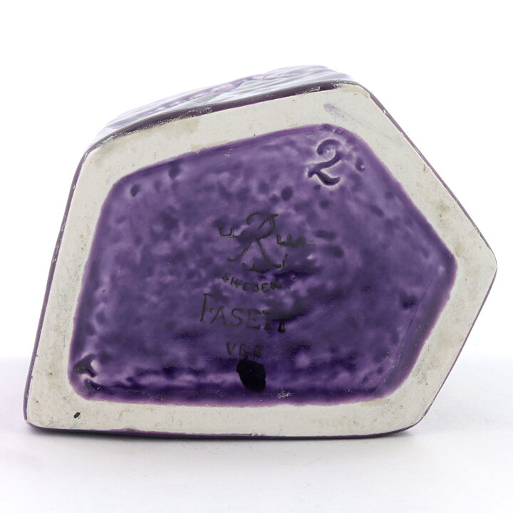 Vilhelm Bjerke-Petersen (Fasett 1951) Purple Modern Bowl 8/7 cm