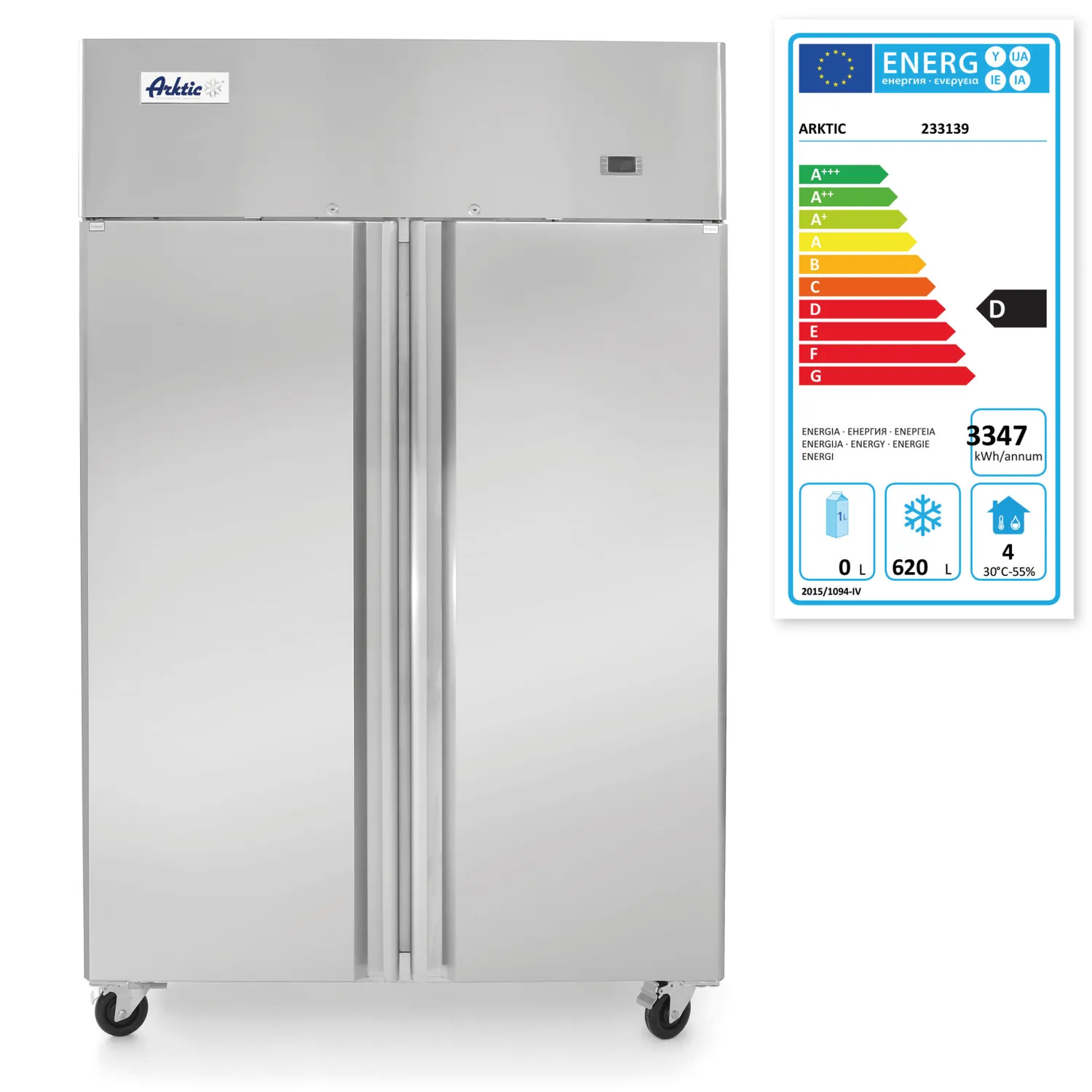 Freezer 2-door 900L - 2