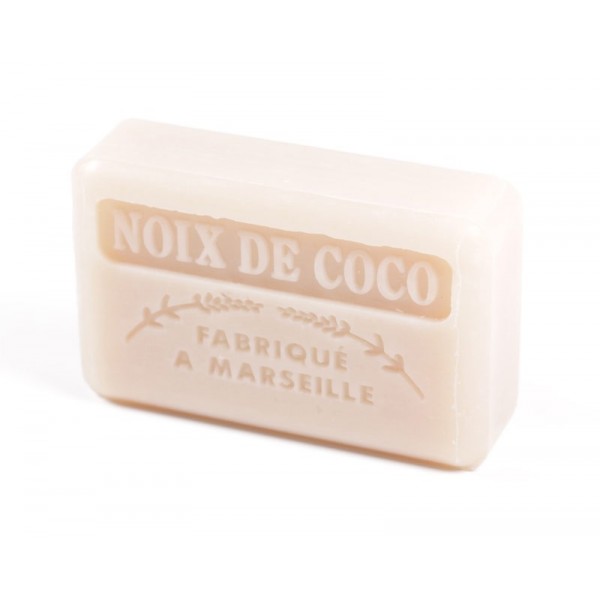 Väldoftande ekologisk tvål - Savon De Marseille - kokos  125g
