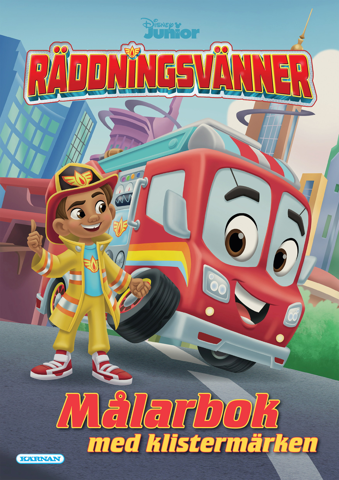 Målarbok Räddningsvänner
