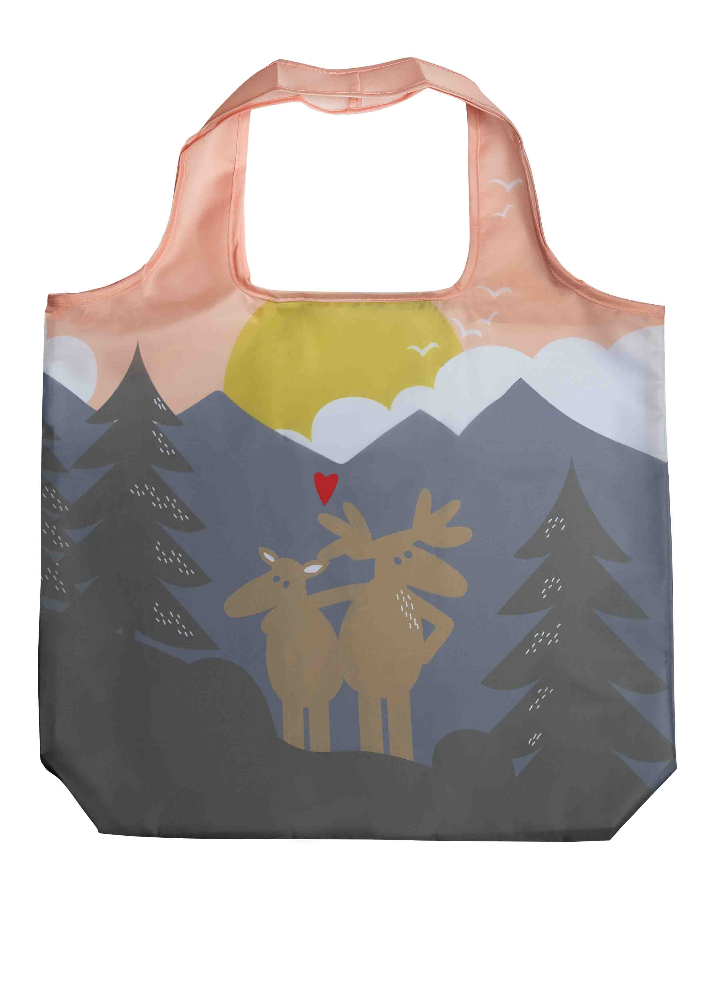 SHOPPING BAG MOOSE IN LOVE