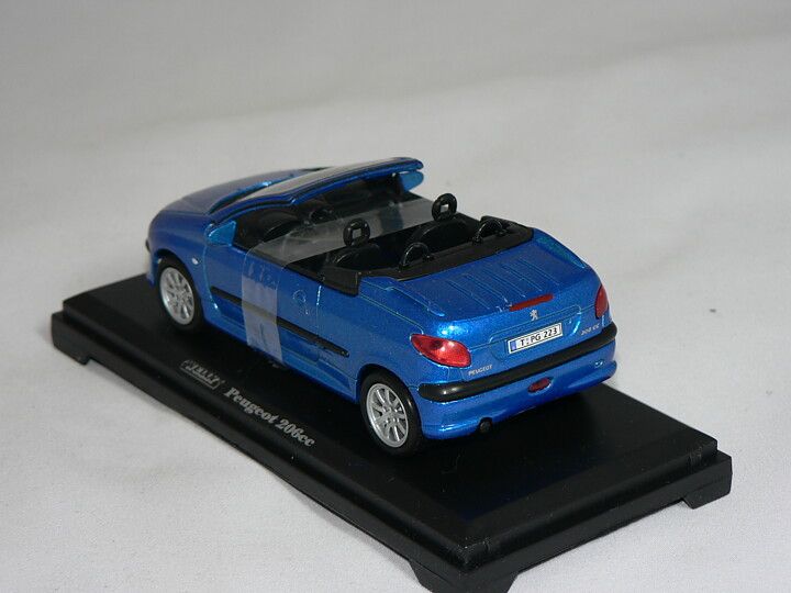 Peugeot   206cc   1:38  Super Auto ( Welly )