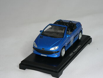 Peugeot   206cc   1:38  Super Auto ( Welly )