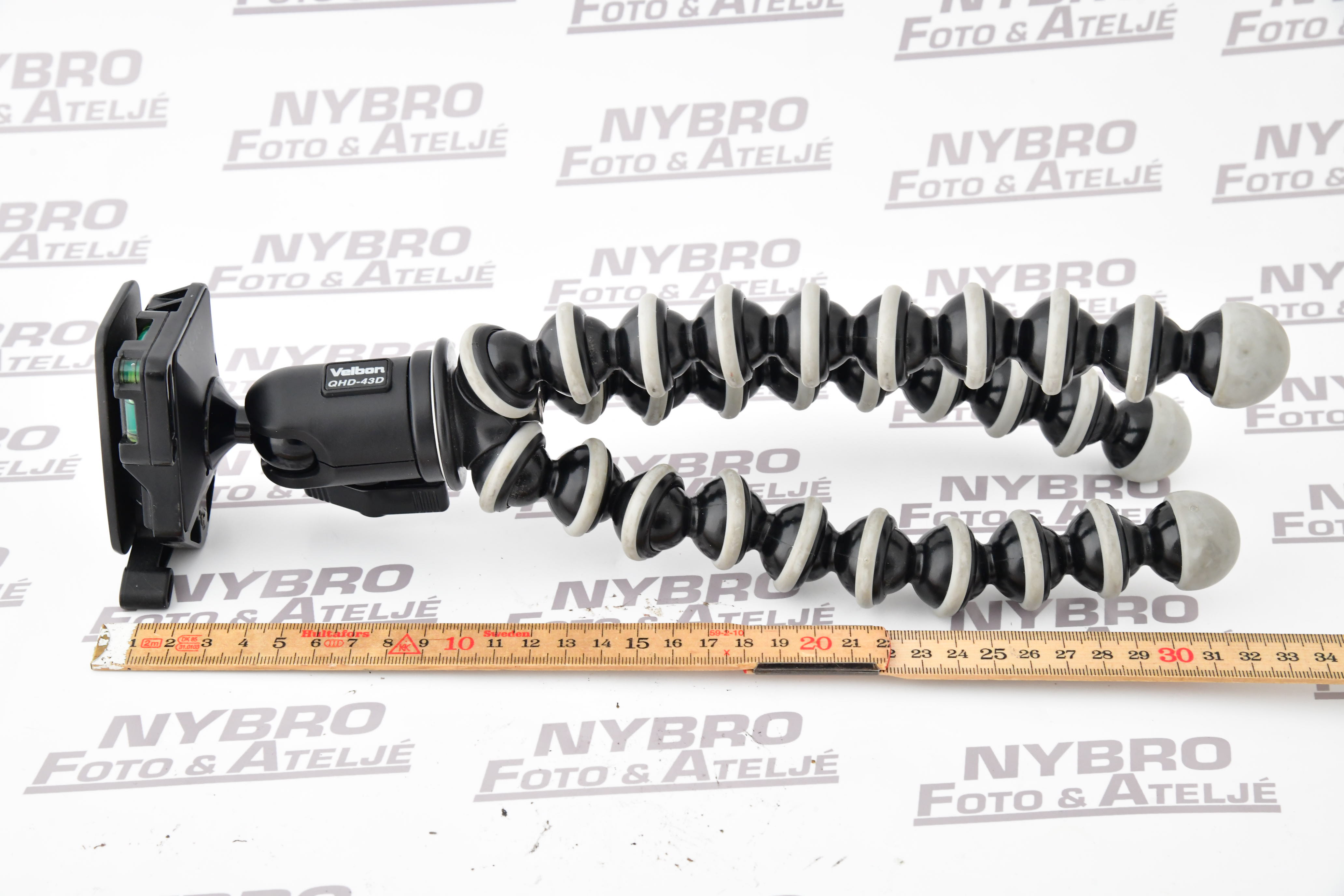 Joby GorillaPod SLR Zoom Grey + Velbon QHD-43D - 2