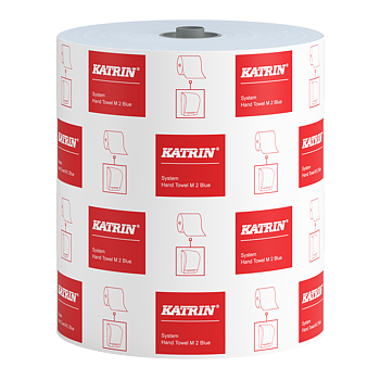Katrin System Handtorkrulle M 2-Lagers, Blå