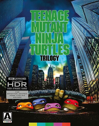 Teenage Mutant Ninja Turtles Trilogy - Limited Edition (BLU-RAY 4K ULTRA HD)