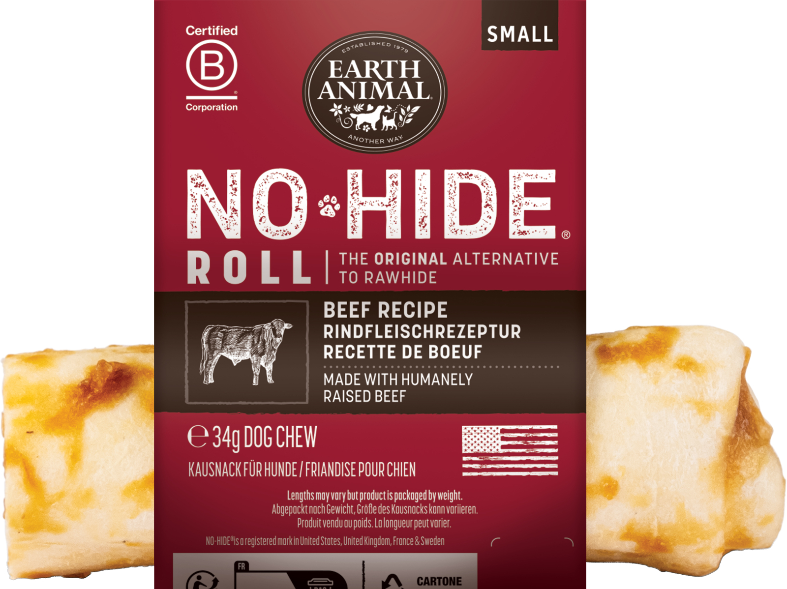 Earth Animal No-Hide Tuggben - Nöt (S)