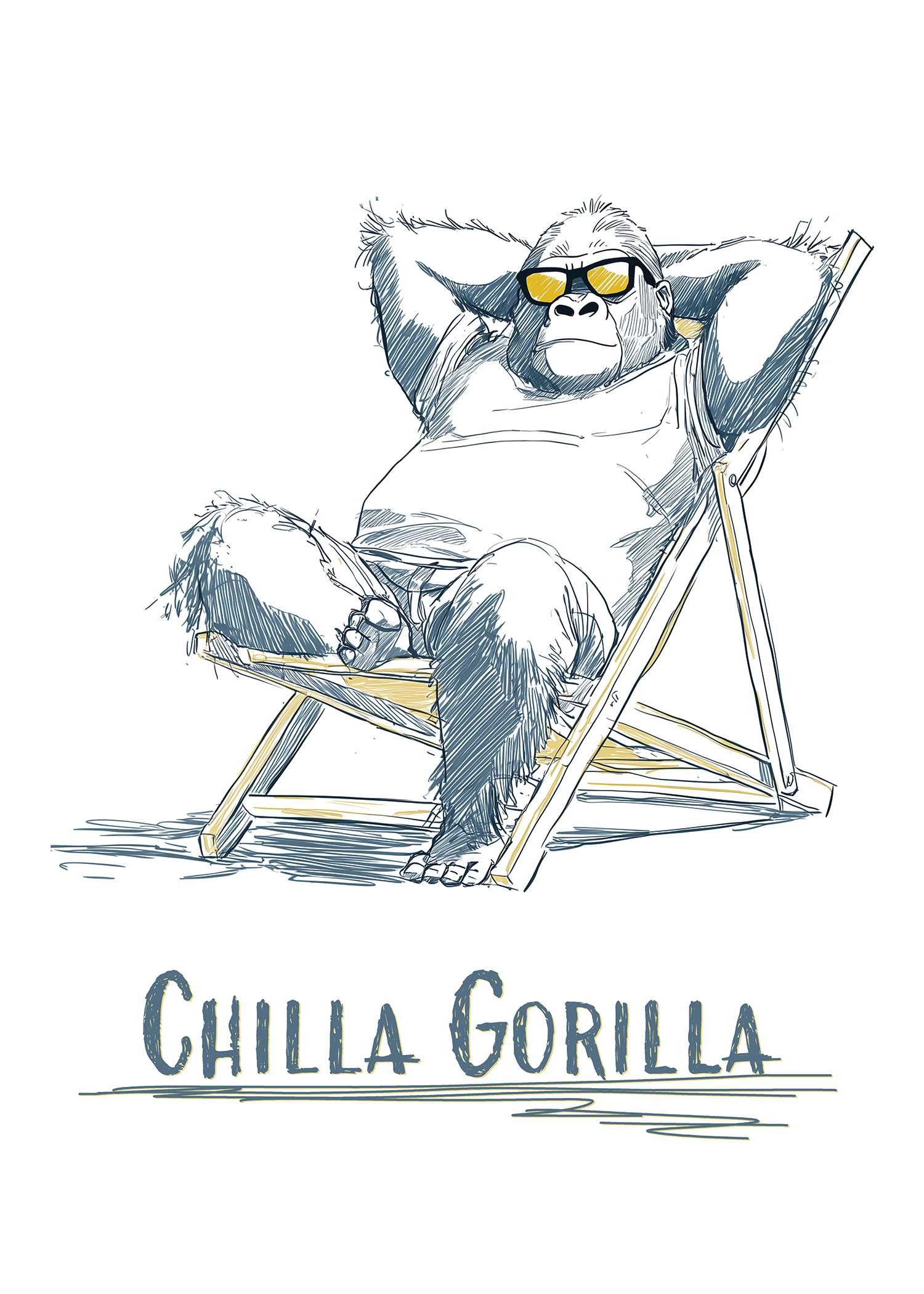 Chilla Gorilla - Poster - 2