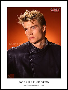 Dolph Lundgren 30x40 cm